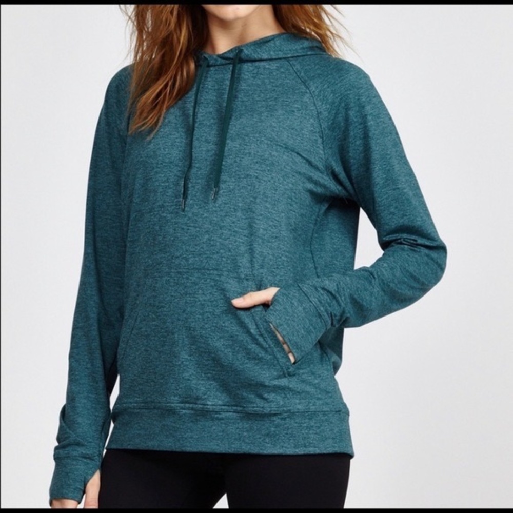 OUTDOOR VOICES Blue Cloudknit All day Hoodie